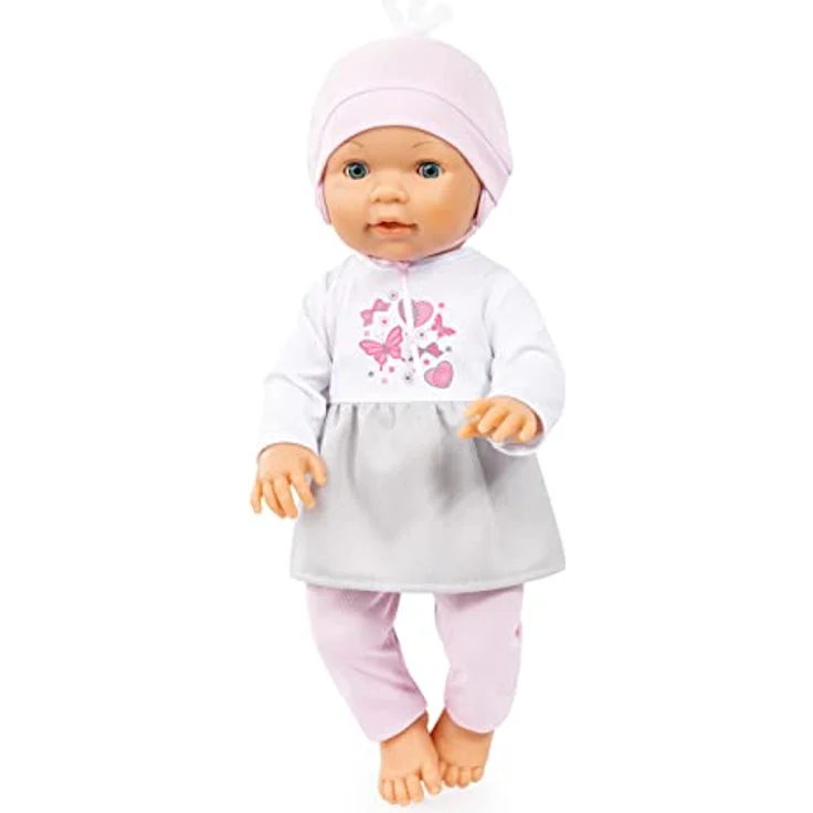Bayer Puppenkleidung Kleid/Hose rosa (Set, 6-tlg) - Fröhliches und detailverliebtes Outfit für Puppen – Bild 4
