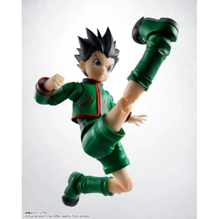 TAMASHII NATIONS S.H. Figuarts Hunter x Hunter Gon, vorbemalte Actionfigur aus PVC und ABS, ca. 135 mm – Bild 5