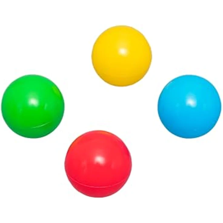 Bestway Splash & Play 250, Bällebälle in vier bunten Farben für Spiel und Lernen – Bild 8