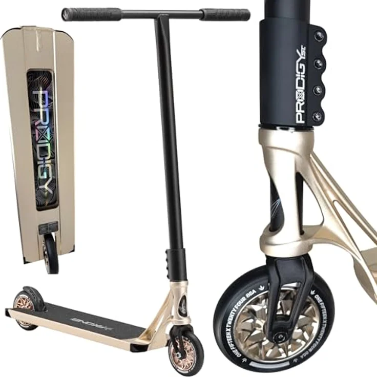 Blunt Prodigy X One Complete Stunt-Scooter, Street-Tauglicher Scooter mit leichtem Design, 90cm Höhe, Farbe Ivory – Bild 1