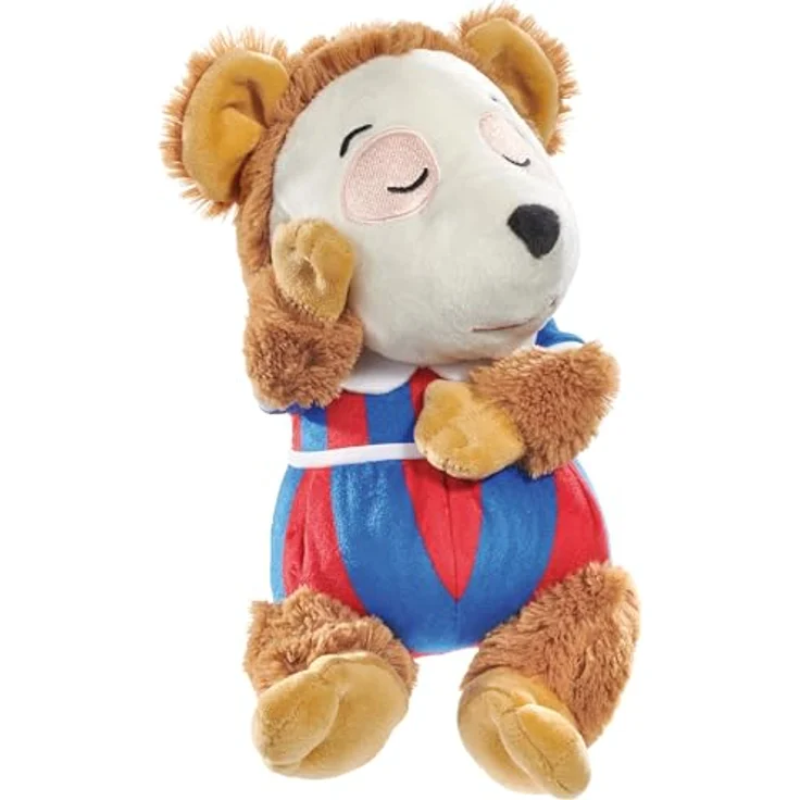 Schmidt Spiele 42256 Bobo Siebenschläfer, schlafend, 25 cm Plüschfigur, hochwertiger Plüsch, weltweit beliebter Charakter, handwaschbar, ab 0 Jahren – Bild 4
