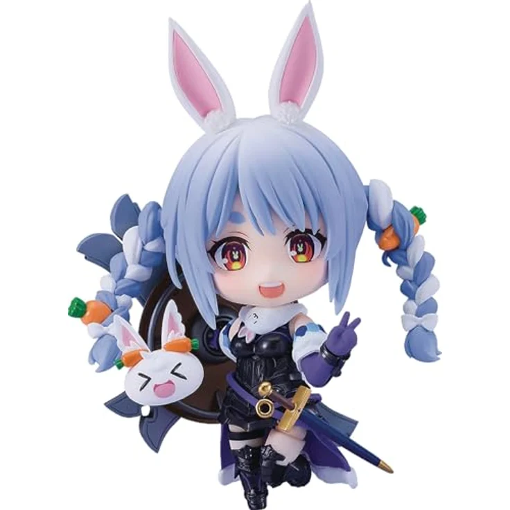 Aniplex Hololive Production x Fate/Grand Order Nendoroid Actionfigur Usada Pekora & Mash Kyrielight, 10 cm mit Zubehör und Base – Bild 1