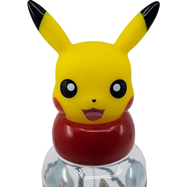 Stor Pokemon Kinder Plastikflasche, BPA-frei, nachfüllbar, 3D-Figur, 560 ML, Kinderdesign – Bild 4