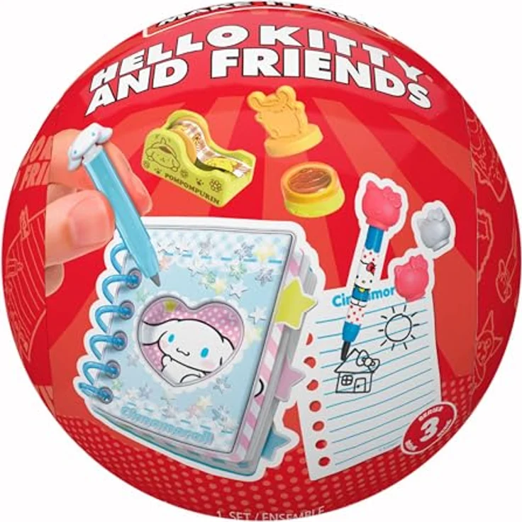 MGA Entertainment MGA's Miniverse - Make It Mini Hello Kitty, Schreibwaren Set zum Selberbasteln, Miniaturformat – Bild 17