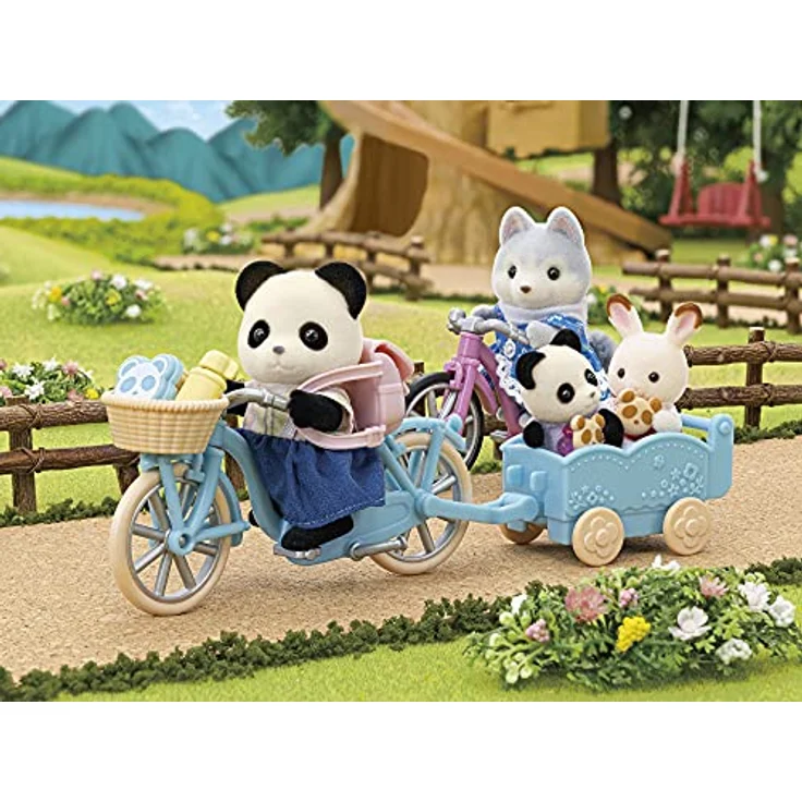 EPOCH Sylvanian Families 5652 Fahrrad und Rollschuhe Spielset mit Figur – Bild 5