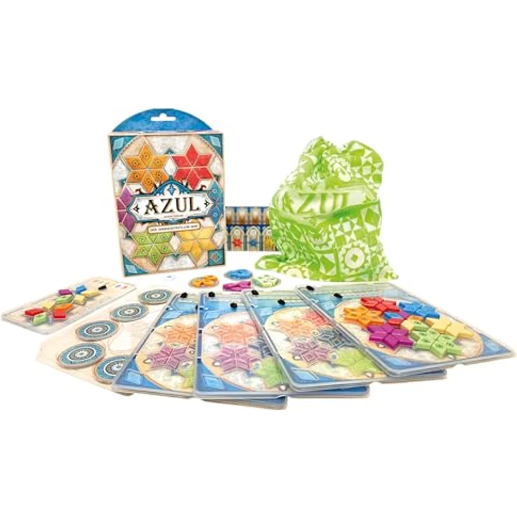 Next Move Games Azul: Der Sommerpavillon Mini, Familienspiel für 2-4 Spieler, ab 8 Jahren, 30-45 Minuten Spielzeit, in deutscher Sprache – Bild 5