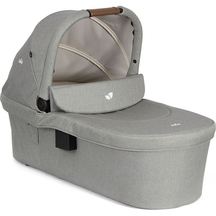 joie Babywanne Ramble XL, Babywanne für Versatrax & Versatrax E, ab Geburt bis 9 Monate, inkl. Regenschutz und UV-Schutz, Pebble