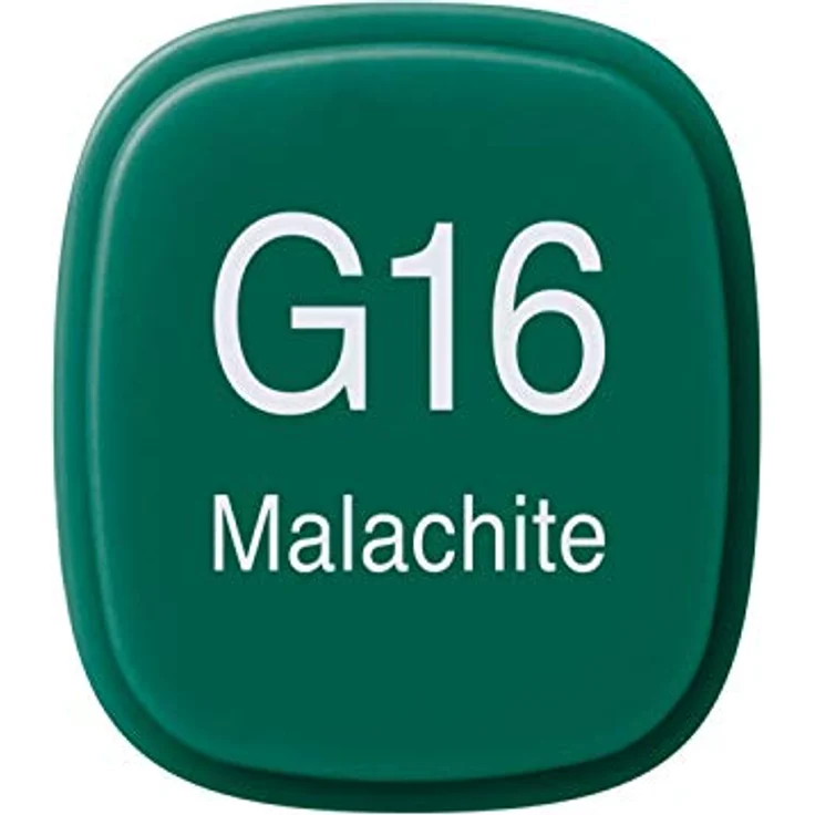 Copic Classic Marker Typ G - 16, Malachite, professioneller Layoutmarker mit dualem Spitzensystem, schnelltrocknend und wischfest – Bild 3