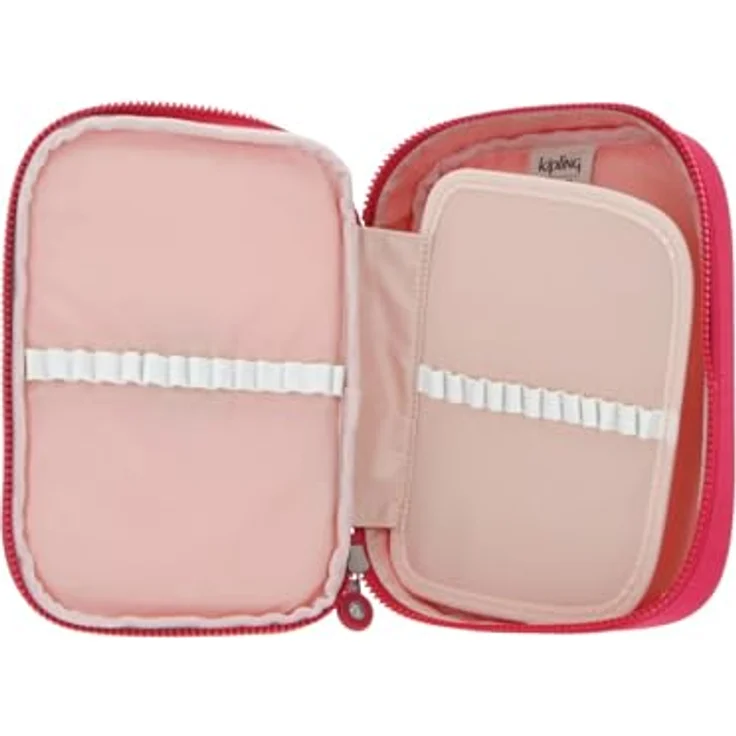 Kipling 100 PENS Großes Federetui für bis zu 100 Stifte, wasserabweisend, True Pink (Rosa) – Bild 2