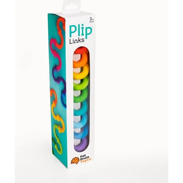 Fat Brain Plip Links, Babyspielzeug zur kreativen Entfaltung mit satisfying "POP!"-Geräusch, bunt – Bild 7