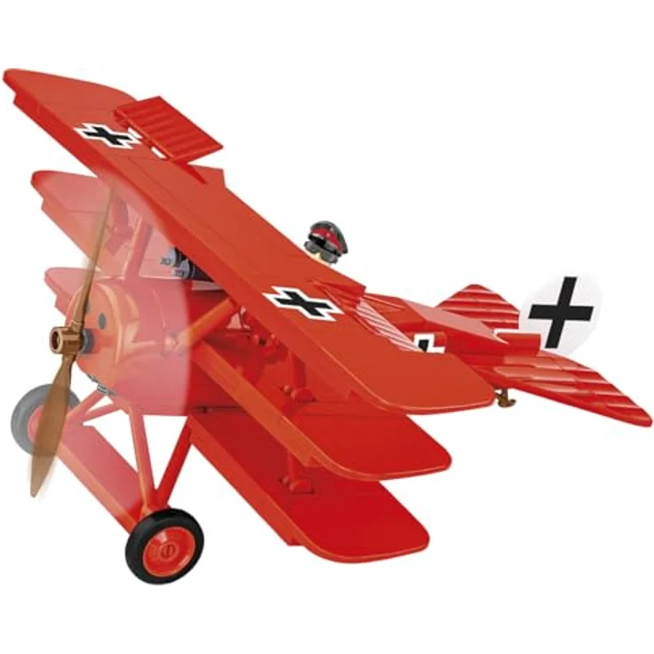 COBI Fokker DR. I RED Baron, Klemmbausteine made in EU – Bild 1