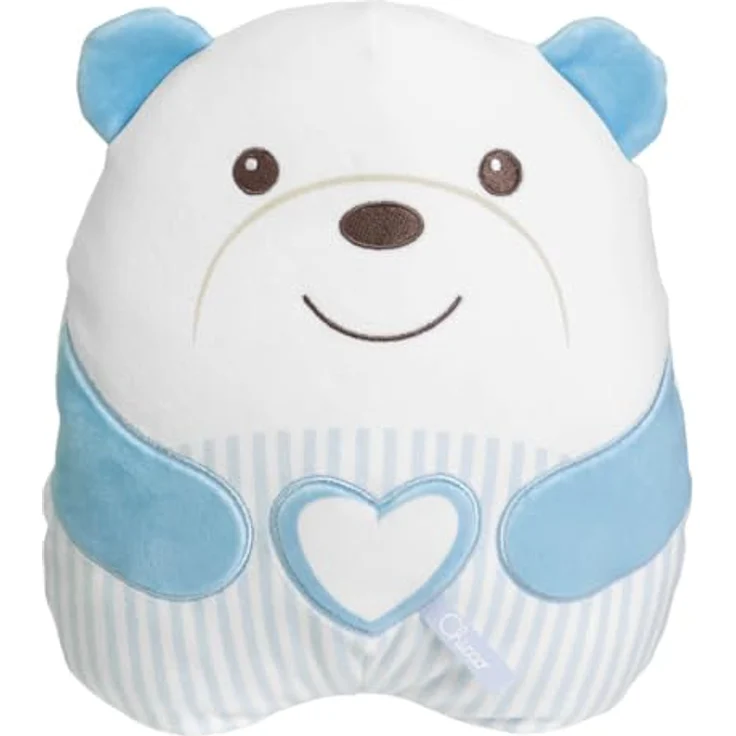 Chicco Kuschelbär, Kuscheltier mit Sound- und Lichteffekt, weiße Nachtlichtmelodien – Bild 1