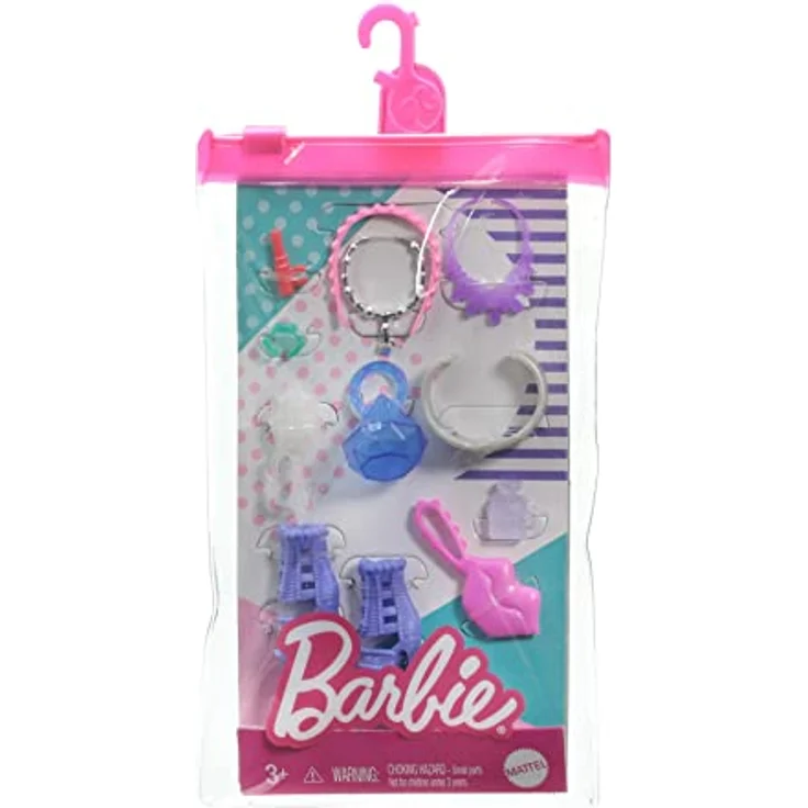 Accessoires Set | Lifestyle | Barbie | Mattel GRC15 | Zubehör für Puppe – Bild 3