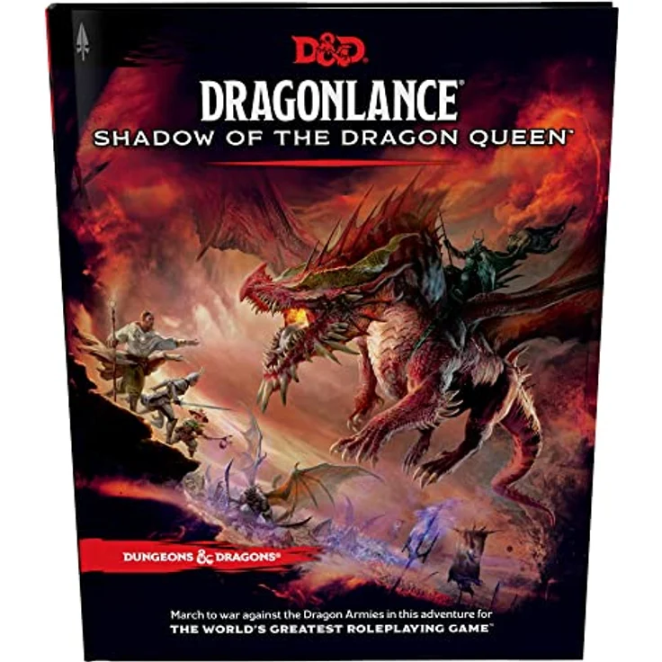 Dungeons & Dragons Dragonlance: Shadow of The Dragon Queen Deluxe Edition (D&D-Abenteuer, Spielleiterschirm + Brettspiel Warriors of Krynn Englische Version), D09880000, Brettspiel in englischer Edition – Bild 5