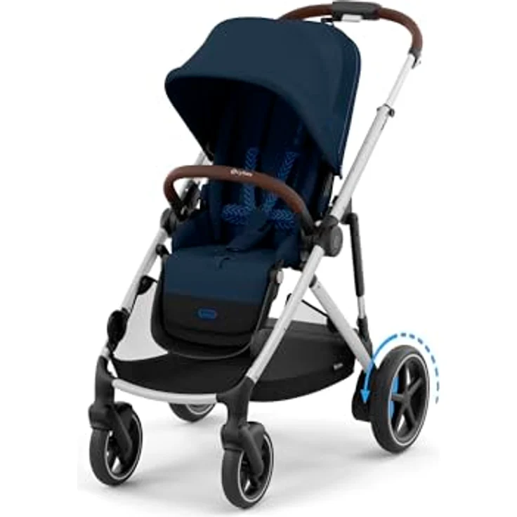 Cybex e-Gazelle S, Kinderwagen mit E-Antrieb, Wiegefunktion und großem Einkaufskorb – Bild 1
