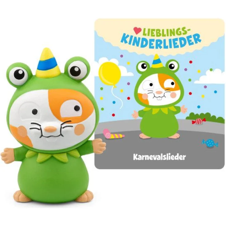 tonies Hörspielfigur Hörfigur Lieblings-Kinderlieder – Karnevalslieder, Hörfigur für die Toniebox, Karnevalslieder, handbemalt, magnethaftend, Kunststoff – Bild 1