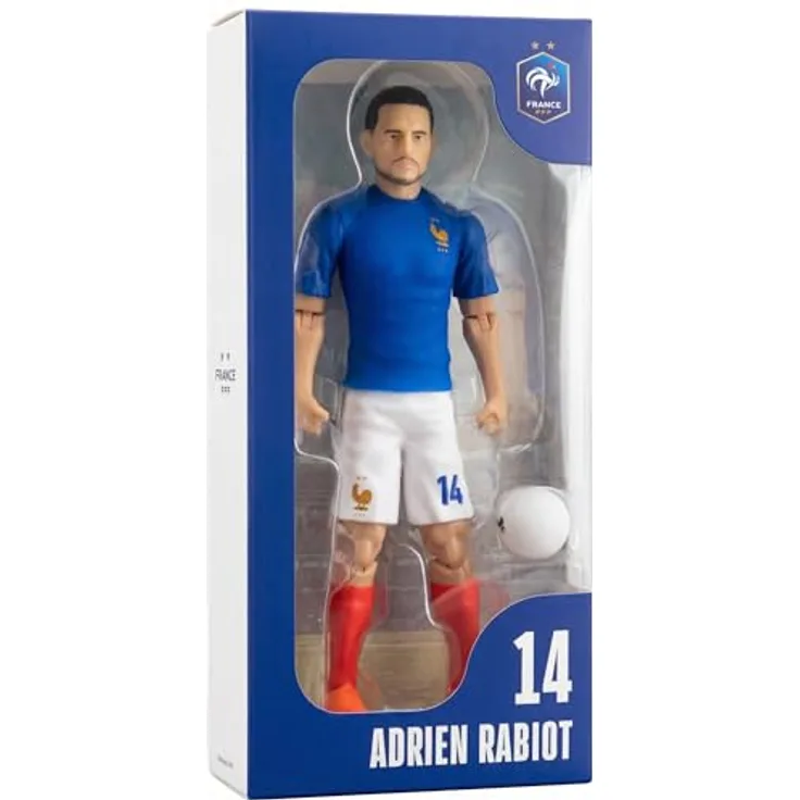Banbotoys Frankreich Adrien Rabiot Actionfigur, 20 cm, detailgetreue Sammelfigur