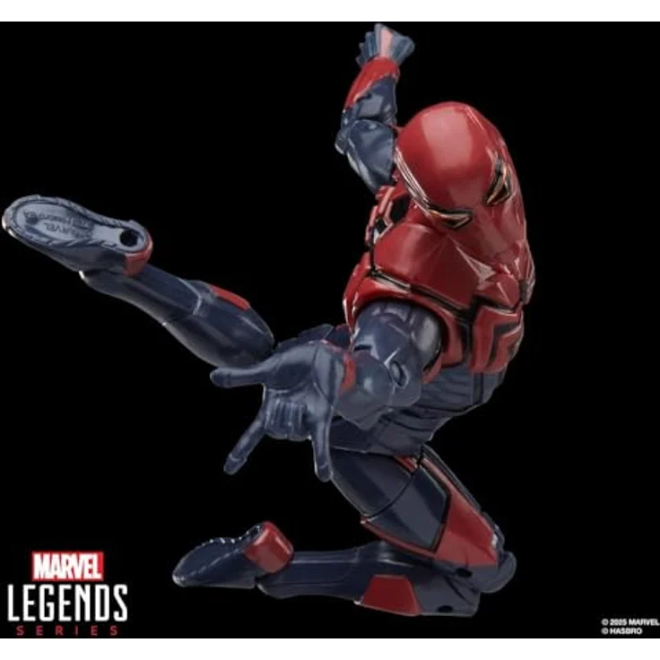 Hasbro Spiderman Spd Legends Exc Blue 3, 15 cm Action-Figur im Geschwindigkeits-Anzug mit 4 Accessoires – Bild 6