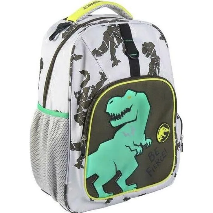 Cerda Jurassic Park Kindergartenrucksack, 42 cm, grün, 100% Polyester