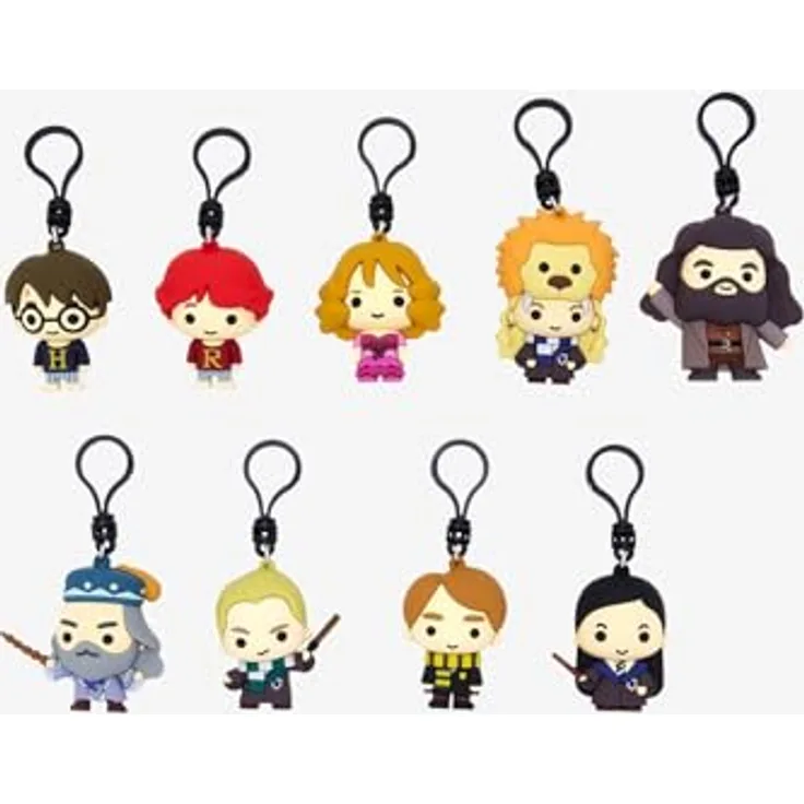 heo GmbH Harry Potter Taschenanhänger, Schlüsselanhänger zum Sammeln und Tauschen, 1 Stück