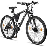 Licorne Bike Effect Premium Mountainbike Aluminium Scheibenbremse/V-Bremse Fahrrad für Jungen, Mädchen, Herren und Damen - 21 Gang-Schaltung - Herrenrad