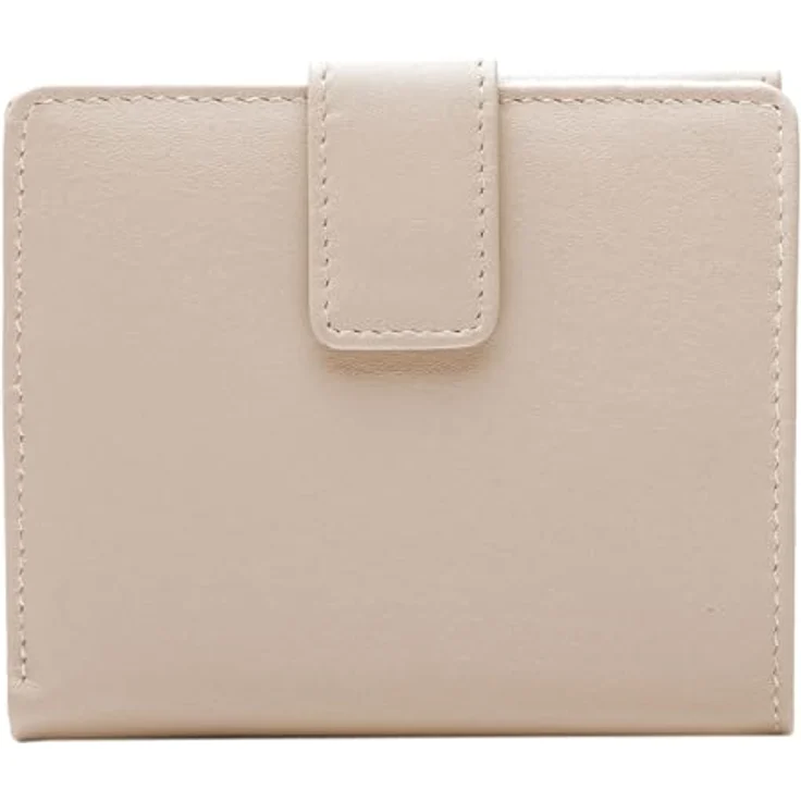 Esquire Viktoria Geldbörse RFID, Kinderportemonnaie aus 100% Leder, 10 cm x 8 cm x 1 cm, beige – Bild 5