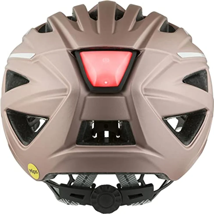 ALPINA GENT MIPS - Reflektierender, Optimal Sichtbarer & Sicherer MIPS Fahrradhelm Mit Fliegennetz Für Erwachsene, rose matt, 55-59 cm – Bild 4