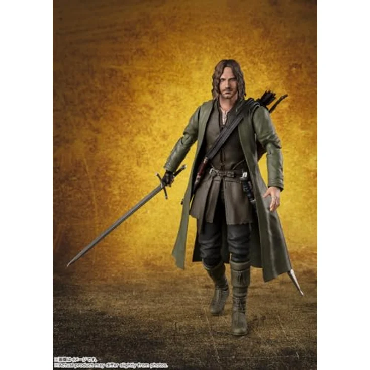 Bandai S.H. Figuarts Actionfigur Aragorn, 16 cm, beweglich, mit Zubehör – Bild 3