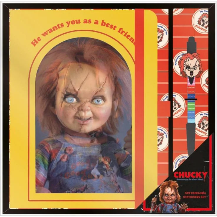 Cerda Chucky Schrein-Set, Sammelfiguren für Büro und Alltag, One Size – Bild 1