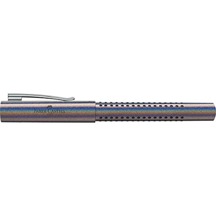 Faber-Castell 140842 - Füller Grip Edition Glam, Federbreite M, silver, 1 Stück – Bild 3