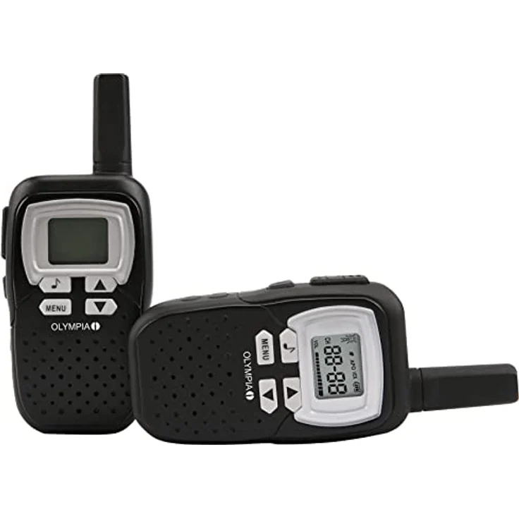 Olympia PMR 1208 Walkie Talkie Spechfunkgerät schwarz Handfunkgeräte bis zu 8 Km Reichweite – Bild 2