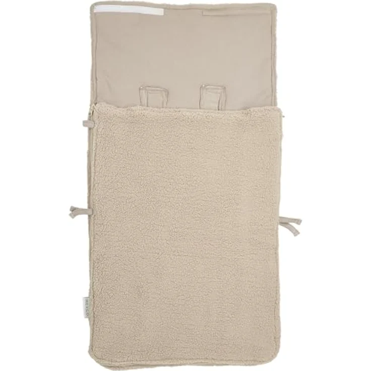 Meyco Baby Fußsack - Teddy Sand - 40x82cm - Einzelpackung – Bild 2