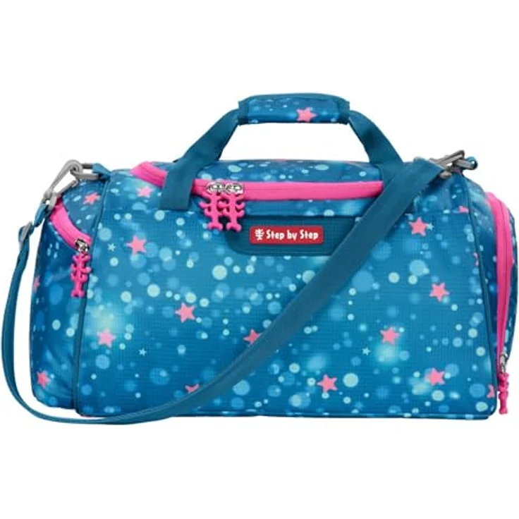 Step by Step Sporttasche mit Nassfach, 13 l (1-tlg) - Leichte Kindersporttasche mit praktischem Nasswäschefach, blau – Bild 2