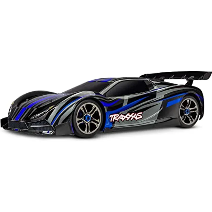 Traxxas XO-1 Supercar 4 x 4 1/7 Brush Telemetrie, Blau 64077-3-BLUEX ohne Akku oder Ladegerät