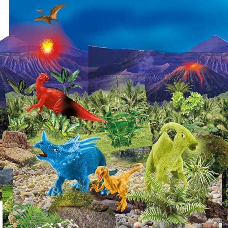 Megableu Tyrannosaurus Rex Familienspiel, für 2 bis 4 Spieler, Flexible Gestaltung, Langlebigkeit, Robustheit – Bild 5