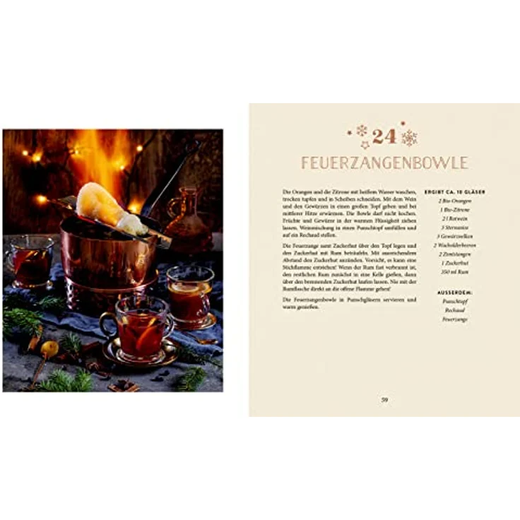 Coppenrath Verlag 24 Drinks bis Weihnachten, kulinarischer Adventskalender mit 24 verschiedenen Getränken – Bild 13