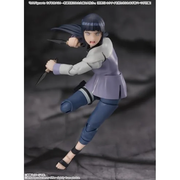 Bandai Tamashii Nations Naruto S.H.Figuarts Actionfigur Hinata Hyuga, 13 cm, inkl. Zubehör, Virtuous Byakugan – Bild 6