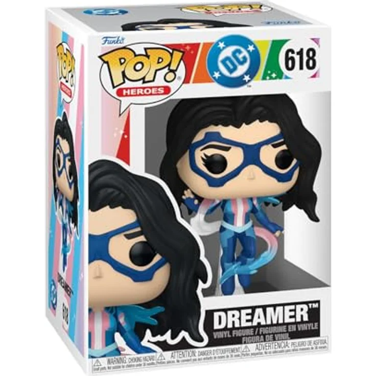 Funko POP! Heroes: DC Comics Pride - Dreamer, Vinyl-Sammelfigur mit 9,5 cm Höhe, ideales Geschenk für DC Comics Fans – Bild 1