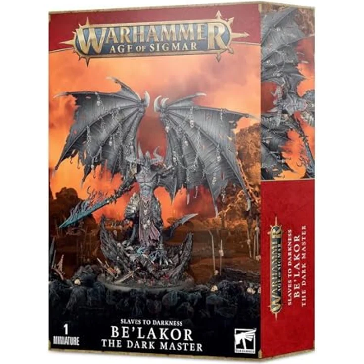 Games Workshop Warhammer 40k & AoS - Chaos Daemons Be'Lakor The Dark Master, Sammelfigur 170 mm hoch, mehrteiliges Plastikset mit 85 Komponenten – Bild 2