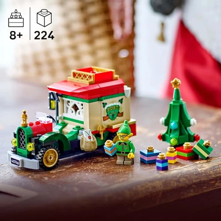 LEGO - Verschiedene Christbaumanhänger, Weihnachtsbaum und Geschenke, DIY Spielset für Jungen und Mädchen ab 8 Jahren – 40746 – Bild 3