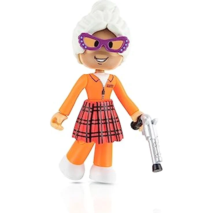 Jazwares Roblox Jailbreak Figuren-Set, 6 bewegliche Actionfiguren mit Zubehör und Spielcode - CRS0059 – Bild 7
