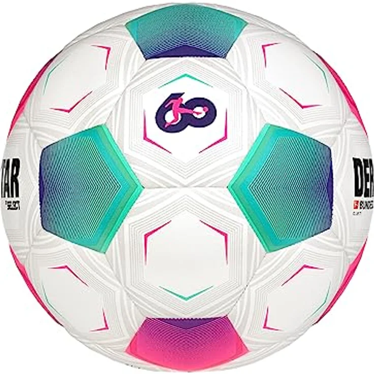 Derbystar Unisex – Erwachsene Bundesliga Club TT v23 Fußball, weiß, 5 – Bild 2
