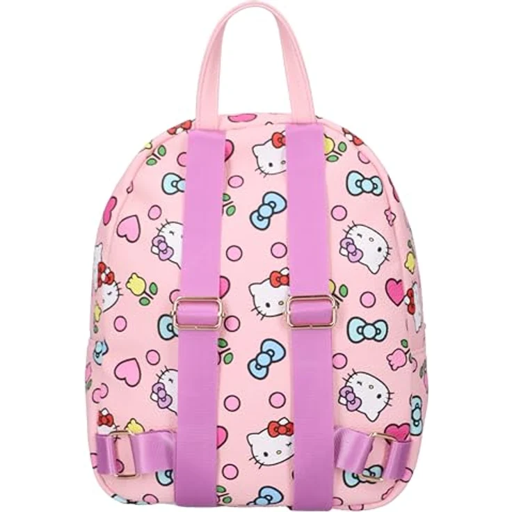Hello Kitty Rucksack Sweet On You, Kindergartenrucksack 27 x 21 x 8 cm, offiziell lizenziert – Bild 4