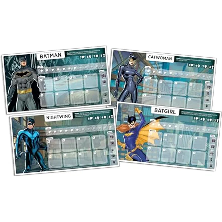 Topi games DC Comics Brettspiel Batman The Savior of Gotham City, strategisches Spiel für 2-8 Spieler, empfohlene Alter ab 8 Jahren, englische Version, Spieldauer 30-45 Minuten – Bild 5