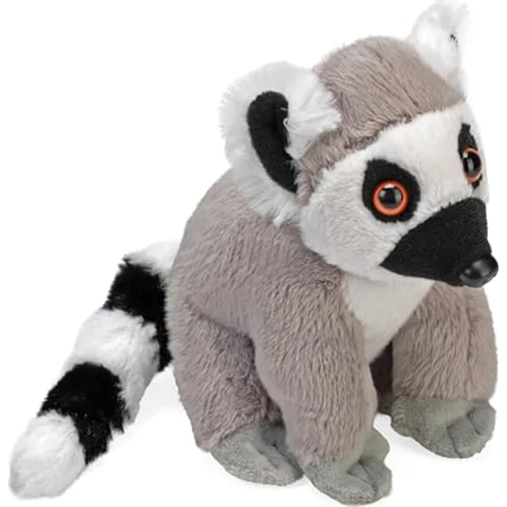 Wild Republic Pocketkins Katta, Kuscheltier, extrem weich und liebevoll gestaltet