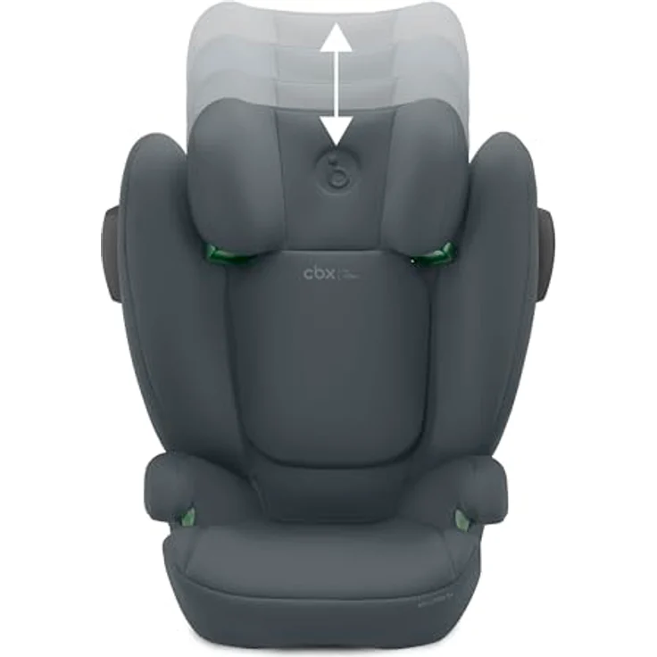 Cybex Solution B3 I-Fix, Kindersitz mit Isofix System und 12-fach höhenverstellbarer Kopfstütze, ECE R129/i-Size Norm – Bild 4
