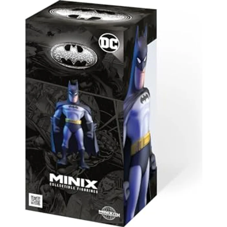 MINIX - Movie #123 - Batman - Sammelfigur 12 cm, offiziell lizenziert, PVC Figur, Ausstellungsbox – Bild 5