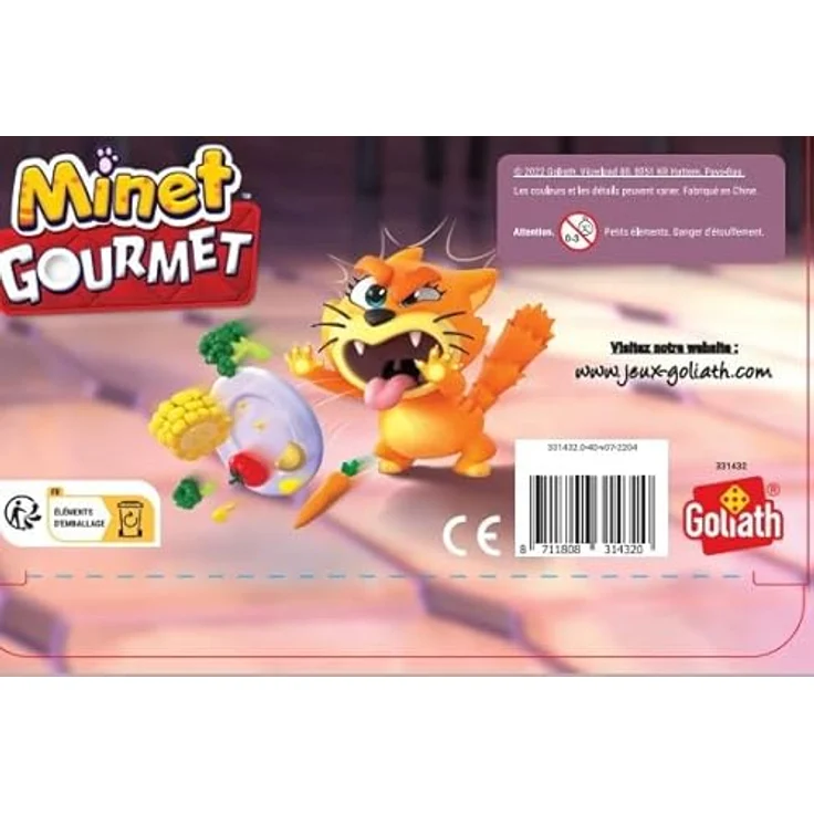Goliath Goliath Twink Gourmet, Brettspiel mit Gemüsekochspiel und interaktivem Katzen-Element – Bild 8