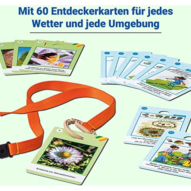 Ravensburger 25033 - Natur-Entdecker - Lernspiel für Kinder, Outdoor Spiel für Kinder von 6-10 Jahren, für 1-6 Spieler, Naturspiel, Bewegungsspiel, Tiere und Pflanzen – Bild 5