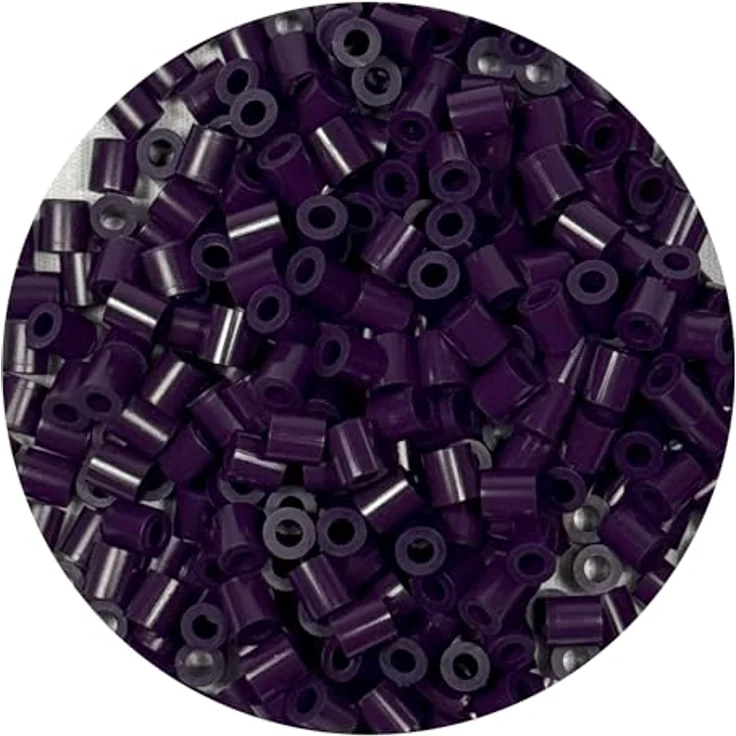 Hama Midi Bügelperlen, 1000 Stück in Aubergine, Durchmesser 5 mm, geeignet für Kinder ab 5 Jahren – Bild 5